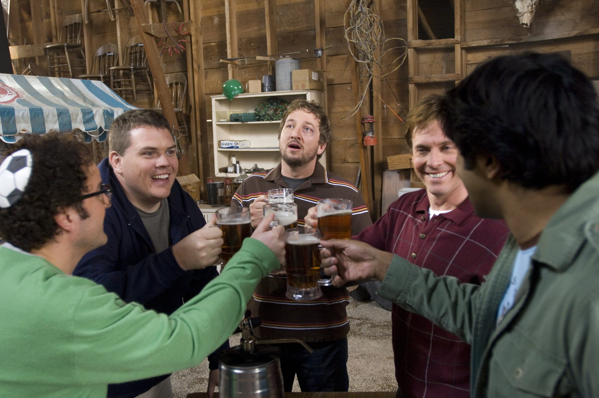 Still of Kevin Heffernan, Steve Lemme, Paul Soter and Erik Stolhanske in Beerfest (2006)