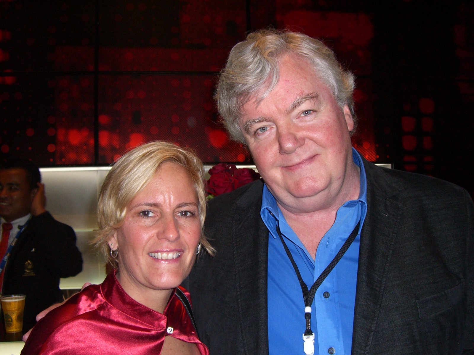 Lisa Stoll and Iain Smith OBE at the 2008 Bangkok International Film Festival.