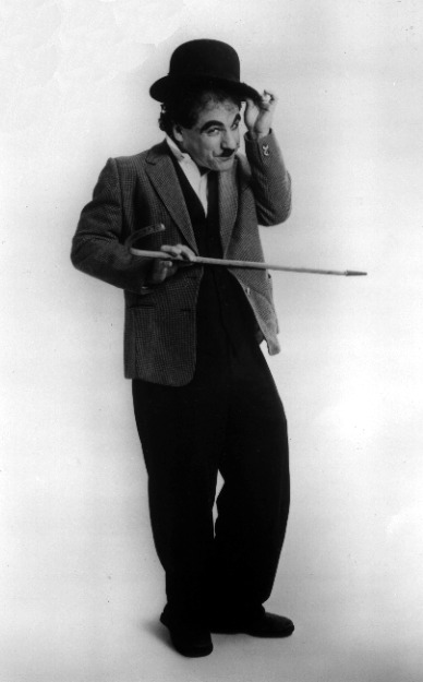 Stolzenberg as Charlie Chaplin