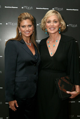 Sharon Stone and Kathy Ireland