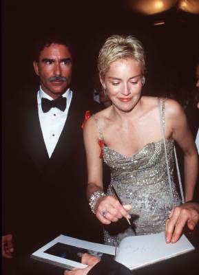 Phil Bronstein & Sharon Stone