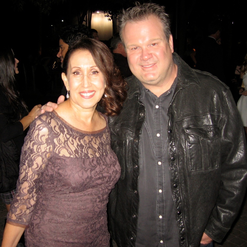 Eric Stonestreet and Gloria Laino