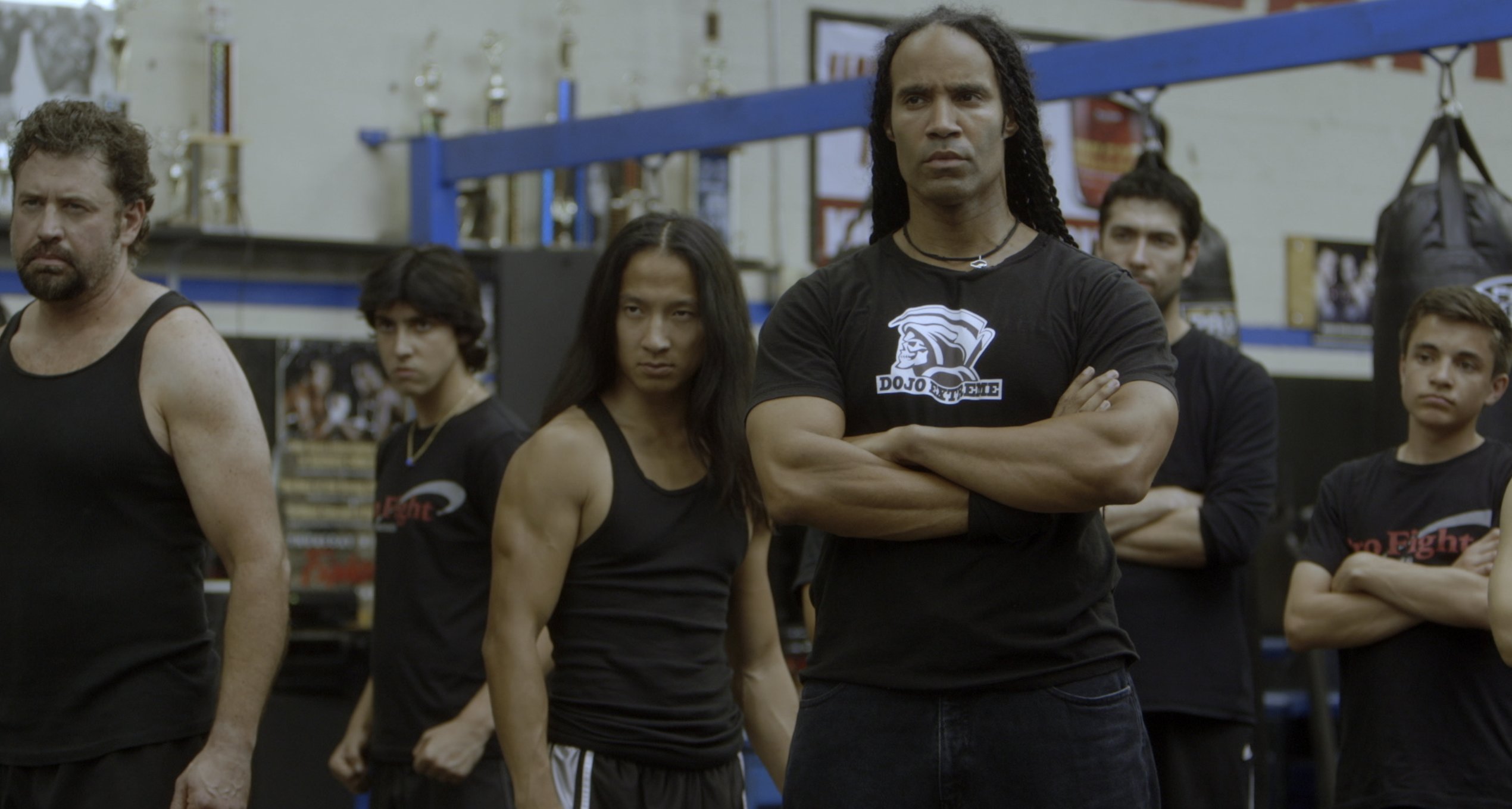 Still of T.J. Storm and Jody Nolan in The Martial Arts Kid (2015)