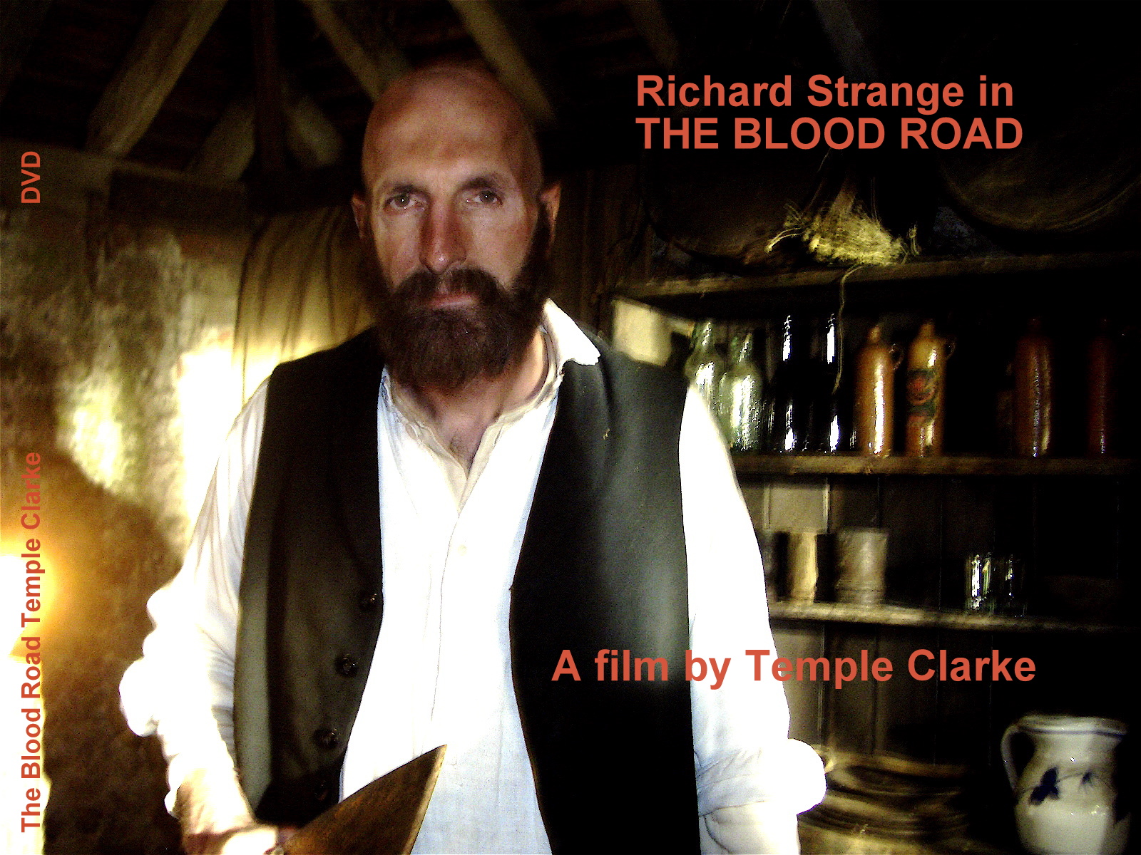Richard Strange in The Blood Road. A Film by Temple Clarke