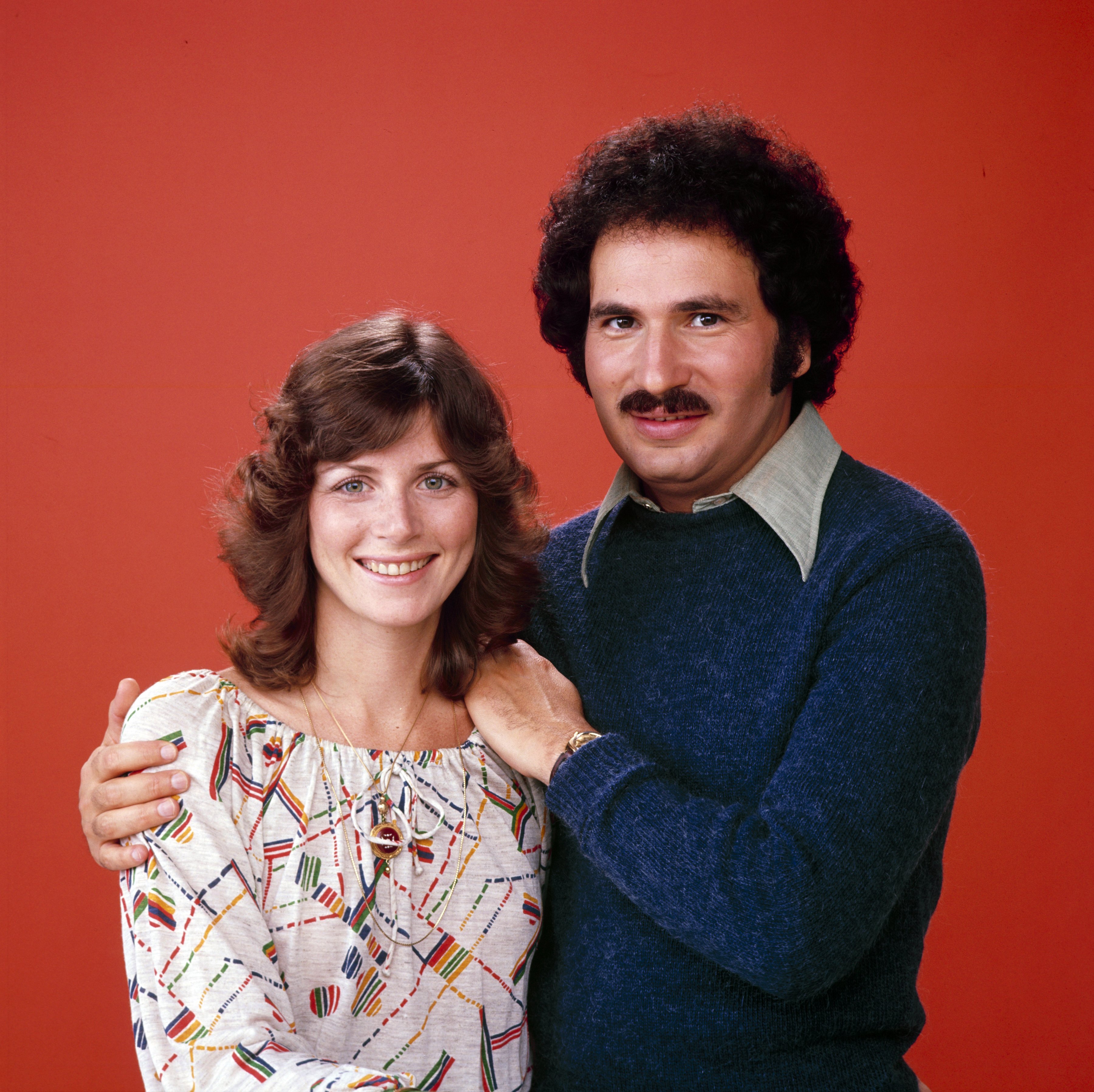 Still of Gabe Kaplan and Marcia Strassman in Welcome Back, Kotter (1975)