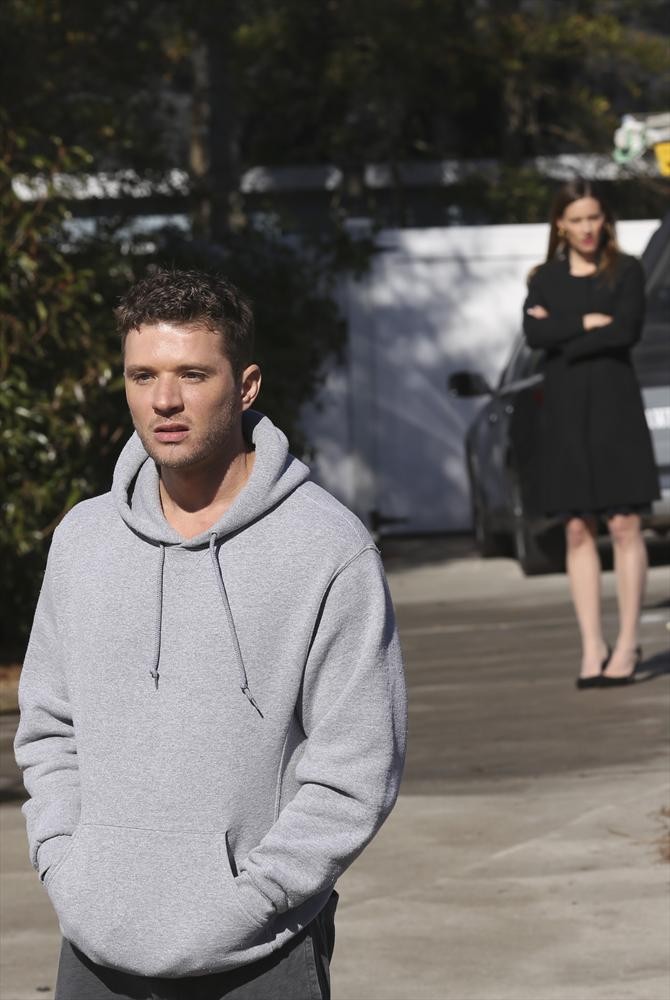 Still of Ryan Phillippe and KaDee Strickland in Secrets and Lies (2015)
