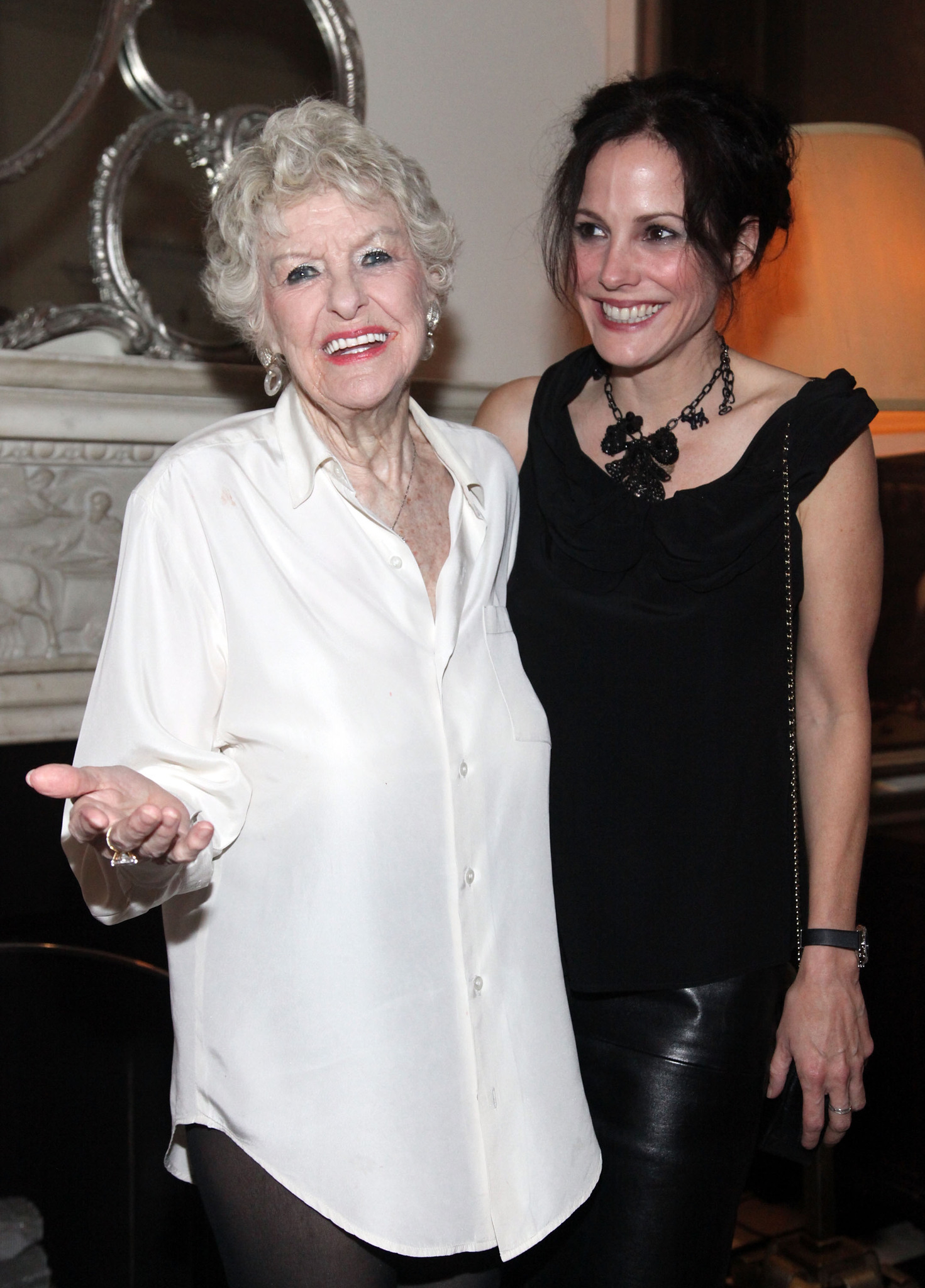 Mary-Louise Parker and Elaine Stritch