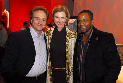 Dulé Hill, Brenda Strong and Bradley Whitford