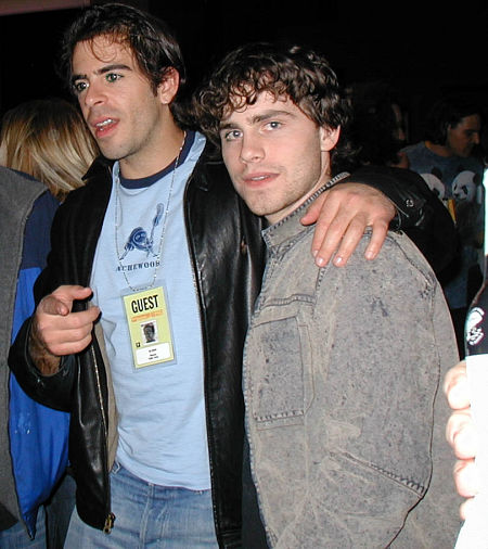 Director Eli Roth and star Rider Strong at the 2003 San Francisco International Film Festival screening of 