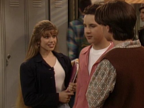 Still of Danielle Fishel, Ben Savage and Rider Strong in Boy Meets World (1993)