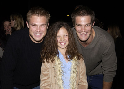 Mackenzie Rosman, Geoff Stults and George Stults