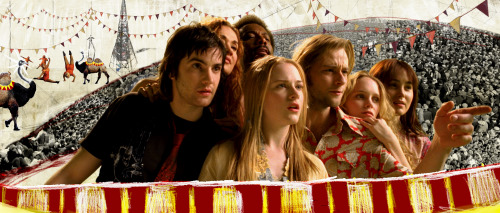 Still of Kiva Dawson, Jim Sturgess, Evan Rachel Wood, Halley Wegryn Gross, Joe Anderson, Martin Luther and Dana Fuchs in Across the Universe (2007)