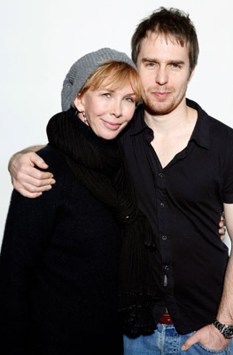 Sam Rockwell and Trudie Styler