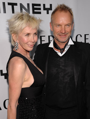 Sting and Trudie Styler