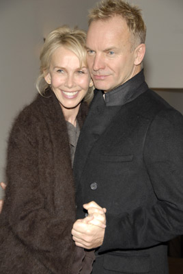 Sting and Trudie Styler at event of A Guide to Recognizing Your Saints (2006)