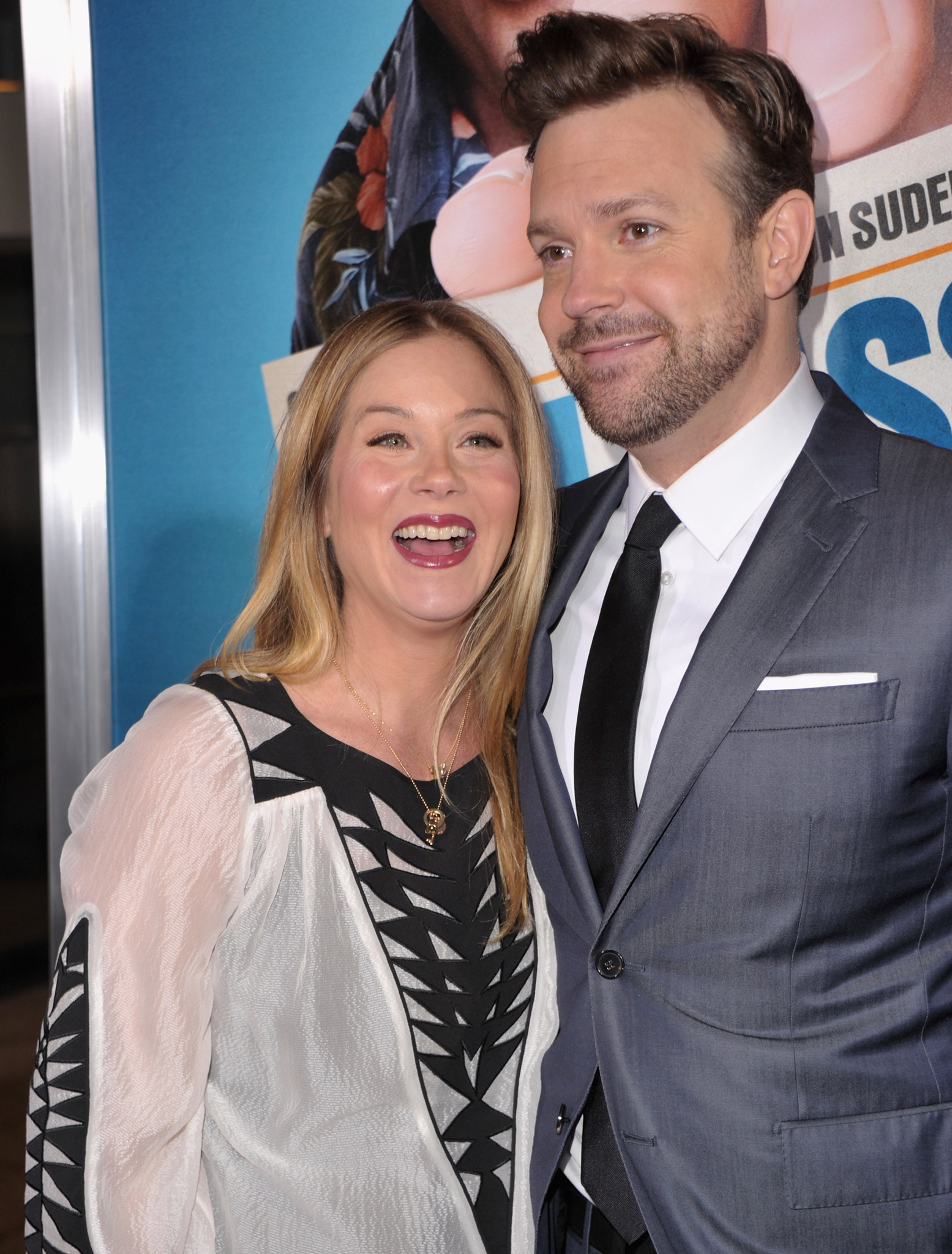 Christina Applegate and Jason Sudeikis at event of Savaite be zmonu (2011)