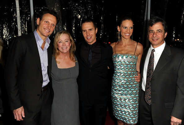 Tony Goldwyn,Nancy Utley, Sam Rockwell, Hilary Swank and Andrew Sugerman at the 