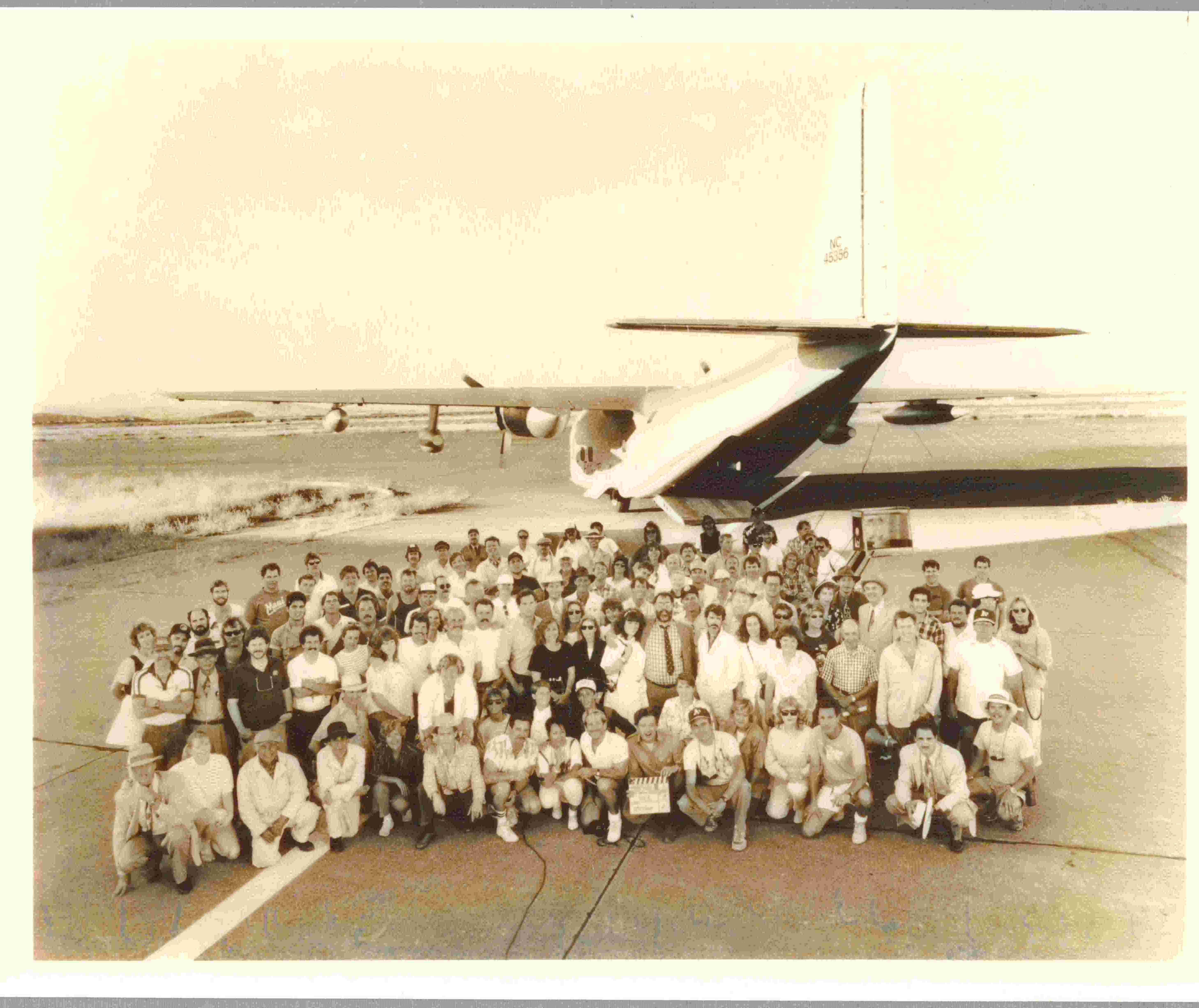 Before loading up Northern California TUCKER crew to shoot Howard Hughes' Spruce Goose in Long Beach.