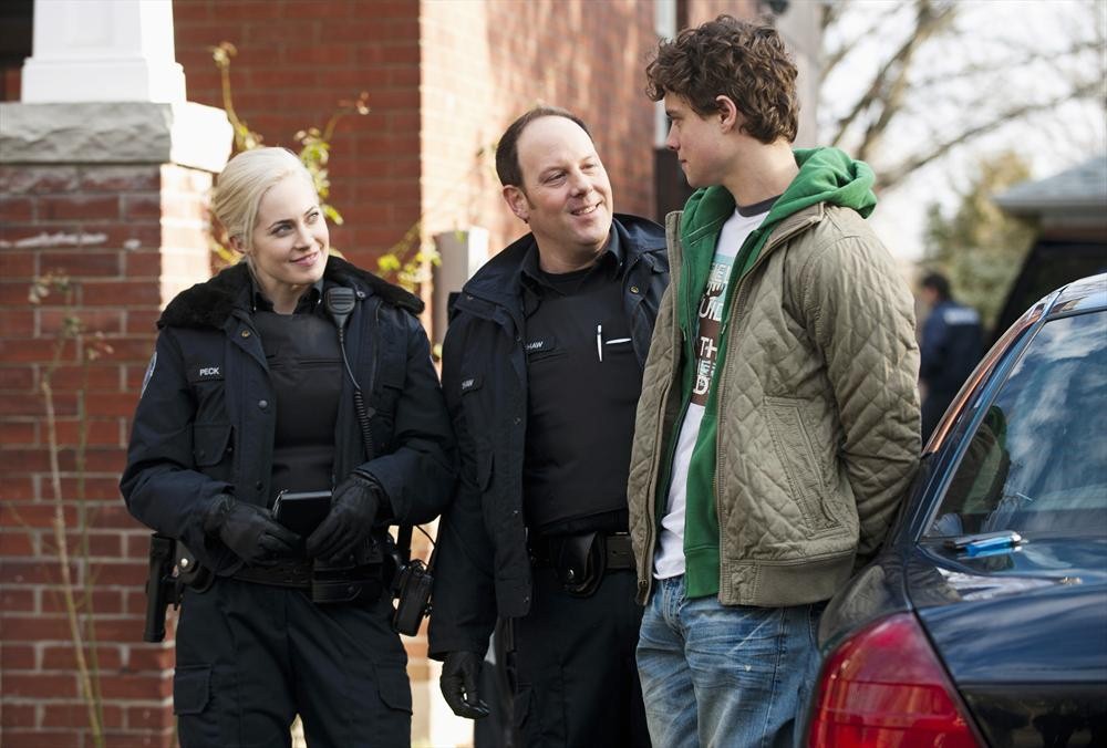 Still of Doug Smith and Charlotte Sullivan in Rookie Blue (2010)