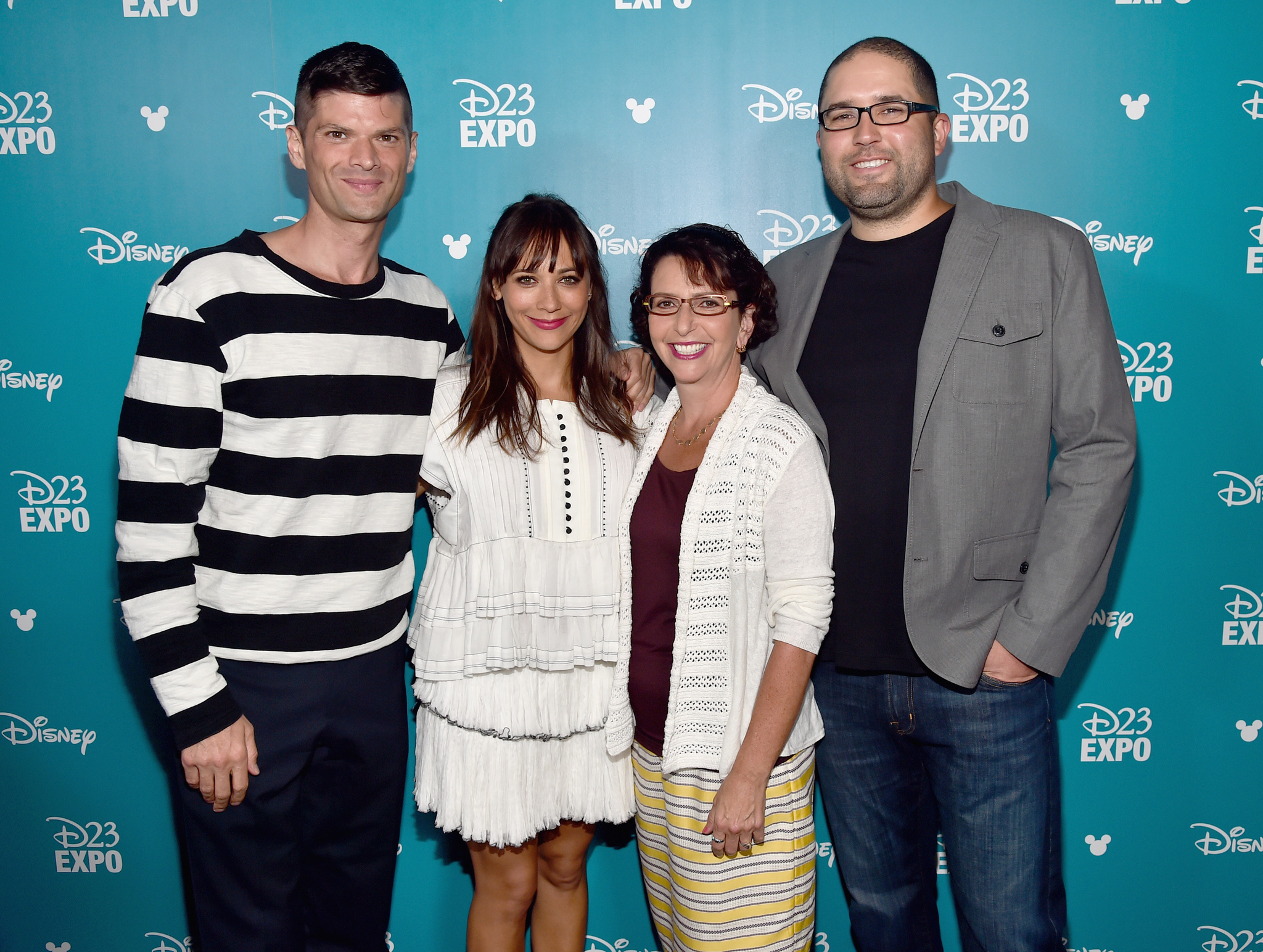 Rashida Jones, Will McCormack, Galyn Susman and Josh Cooley