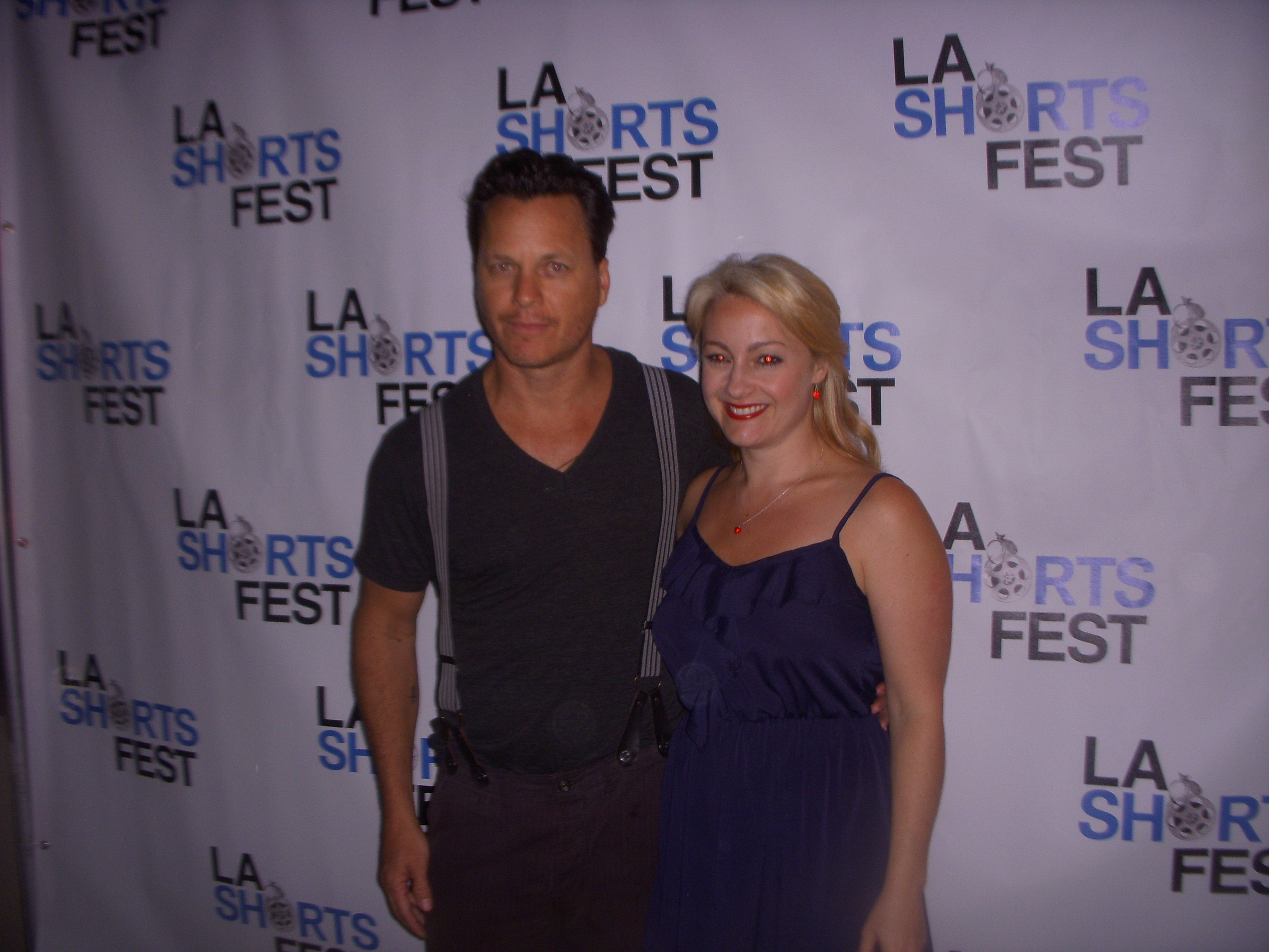 Red Carpet at the LA Shorts Fest, Los Angeles, CA.