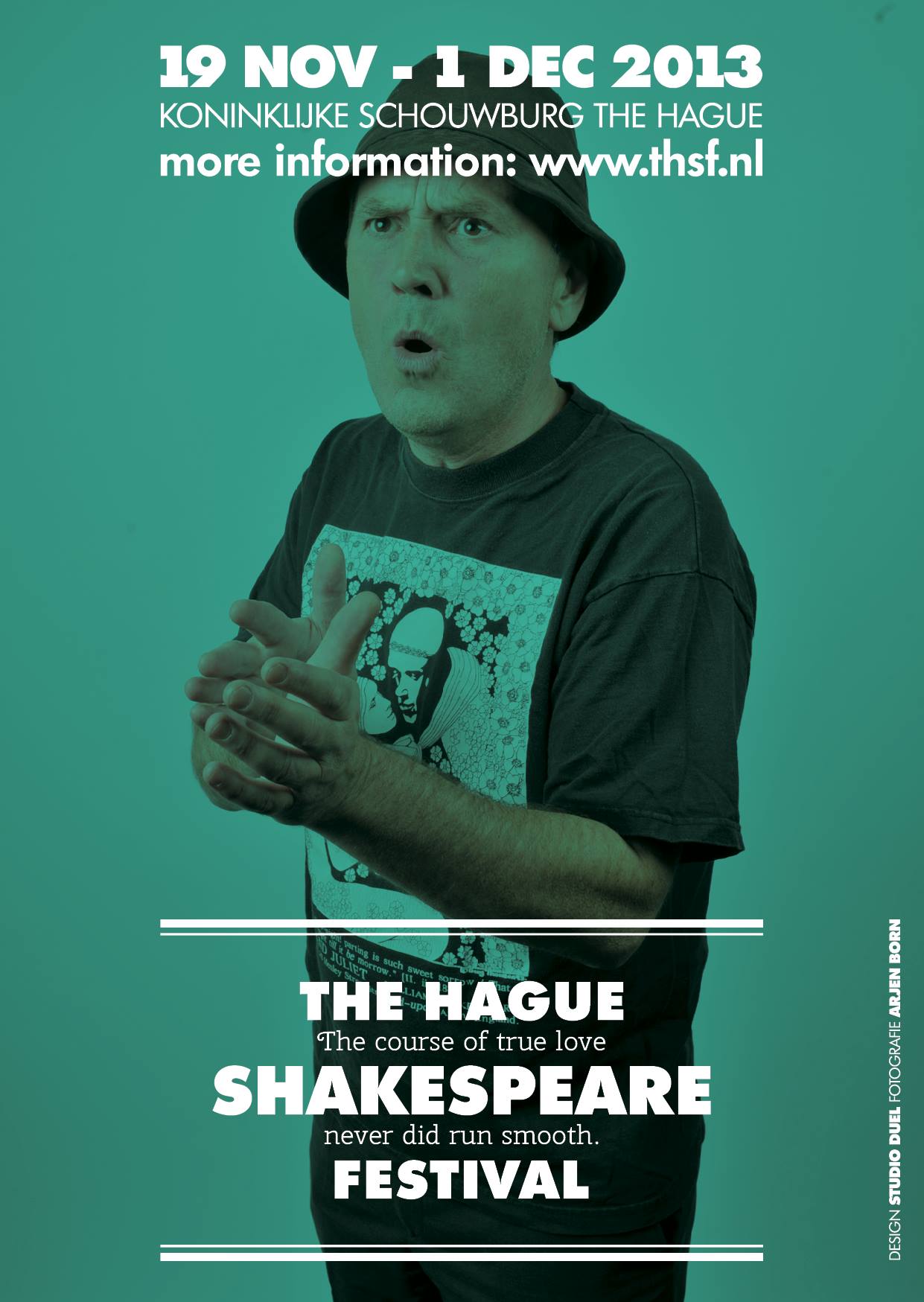 Poster for The Hague Shakespeare Festival