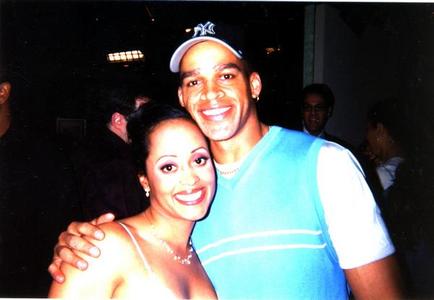 With Essence Atkins on the set of Half and Half