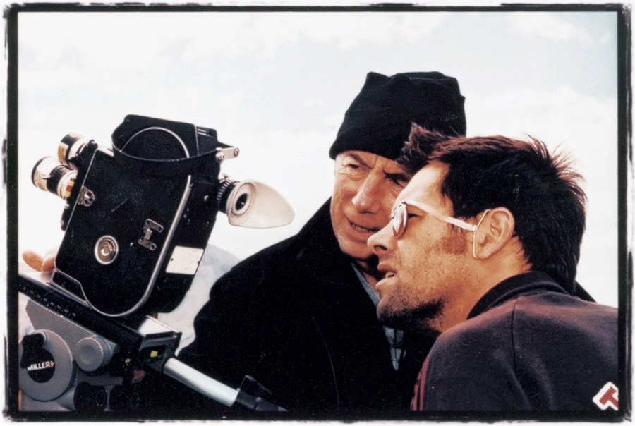 DOP Leon Narbey & Director Paul Swadel.