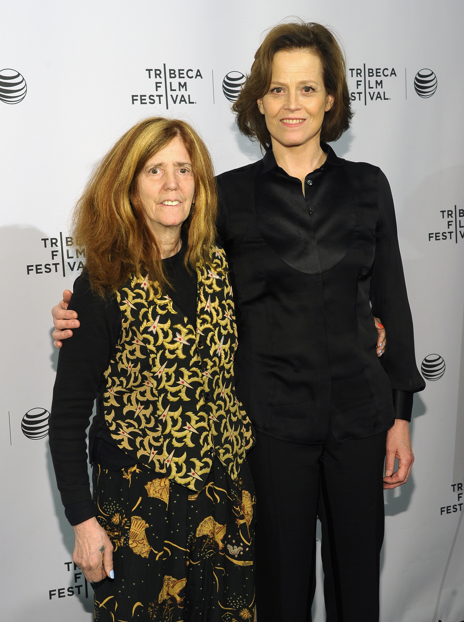 Sigourney Weaver and Elizabeth Swados