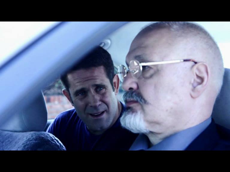 Rod Sweitzer and Richard Vidan in Zombie Infection.