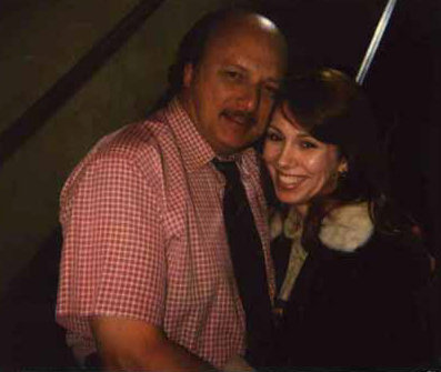 Dennis Franz & Gina-Raye Carter on the set of NYPD Blue (2001)