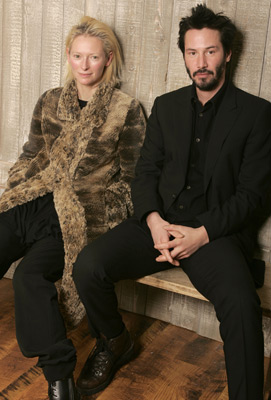 Keanu Reeves and Tilda Swinton at event of Thumbsucker (2005)