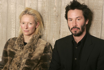 Keanu Reeves and Tilda Swinton at event of Thumbsucker (2005)
