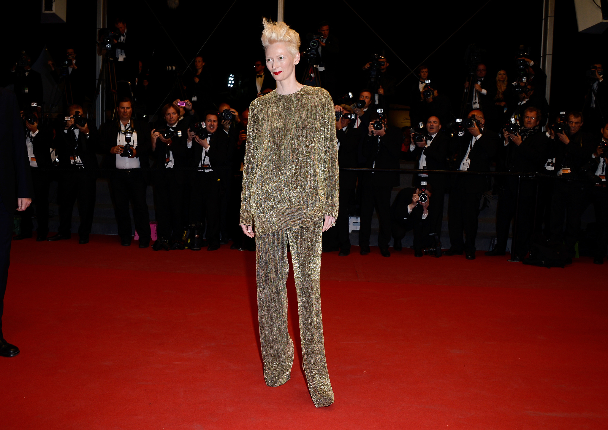 Tilda Swinton at event of Isgyvena tik mylintys (2013)