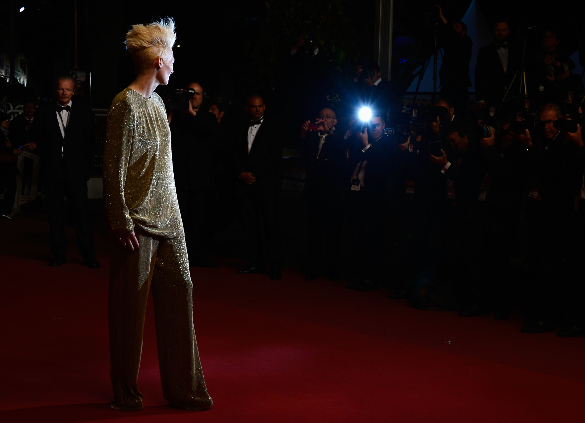 Tilda Swinton at event of Isgyvena tik mylintys (2013)