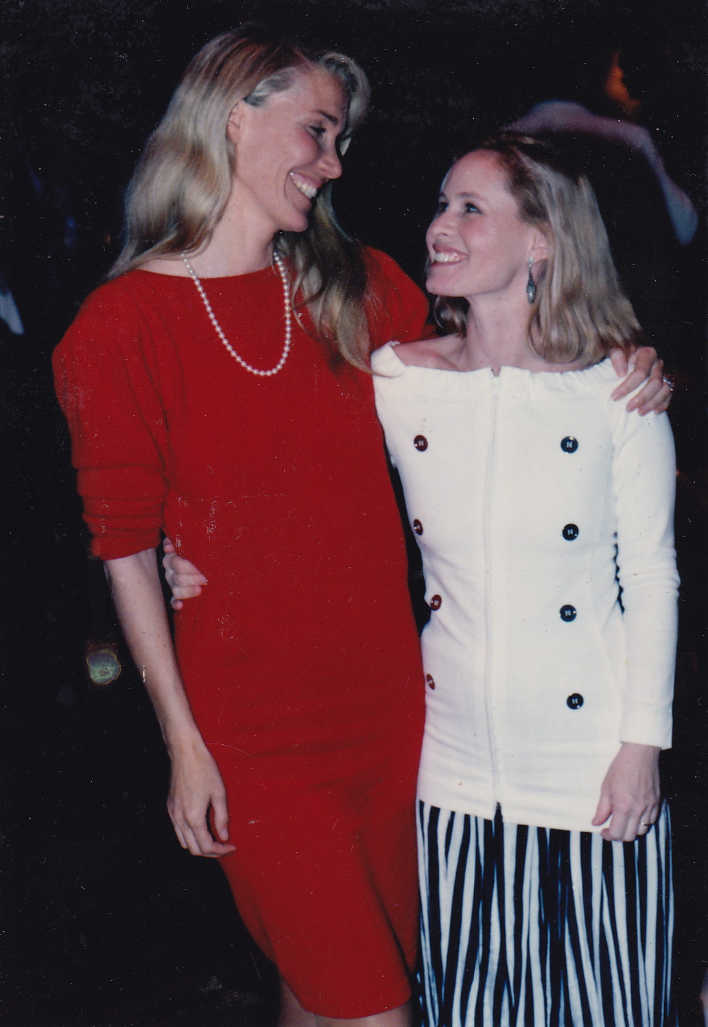 Tracy Brooks Swope at Oscar Luncheon event with Actress Fredde Duke