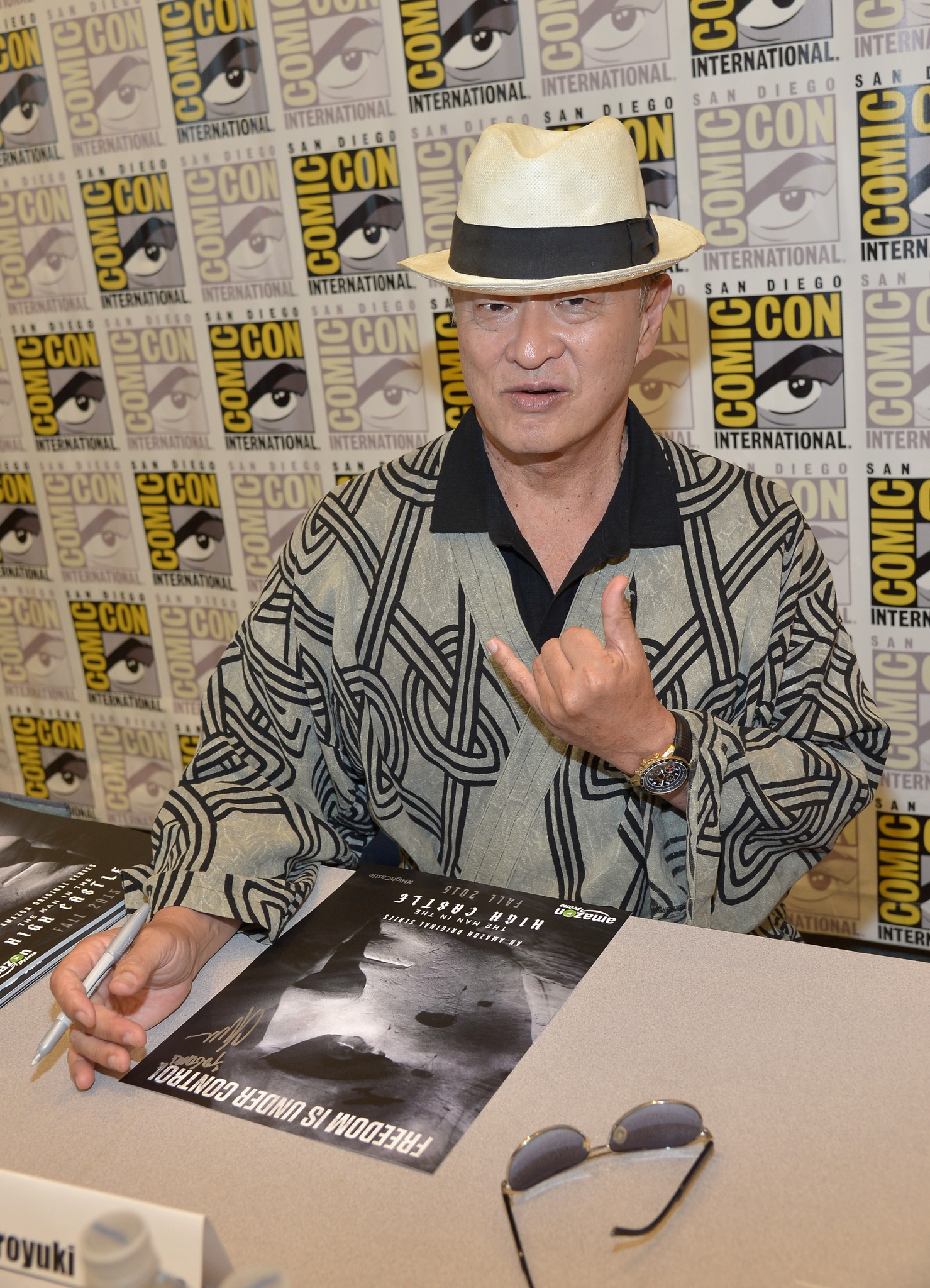 Cary-Hiroyuki Tagawa at event of The Man in the High Castle (2015)