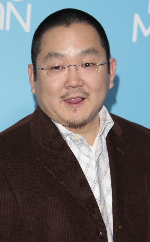 Aaron Takahashi arrives at the Los Angeles Premiere of 'Yes Man' held at the Mann Village Theater on December 17, 2008 in Los Angeles, California.