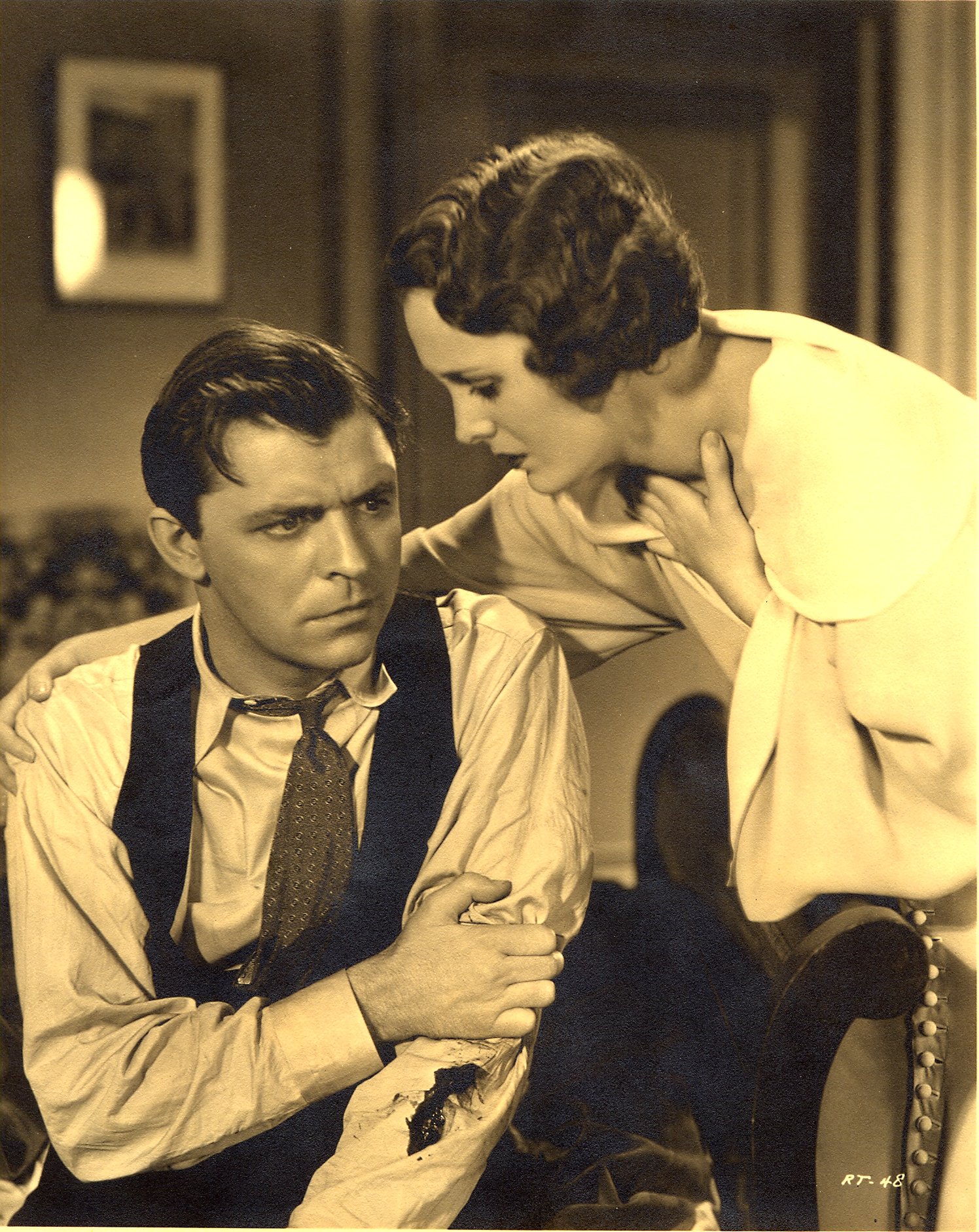 Lyle Talbot and Mary Astor in 