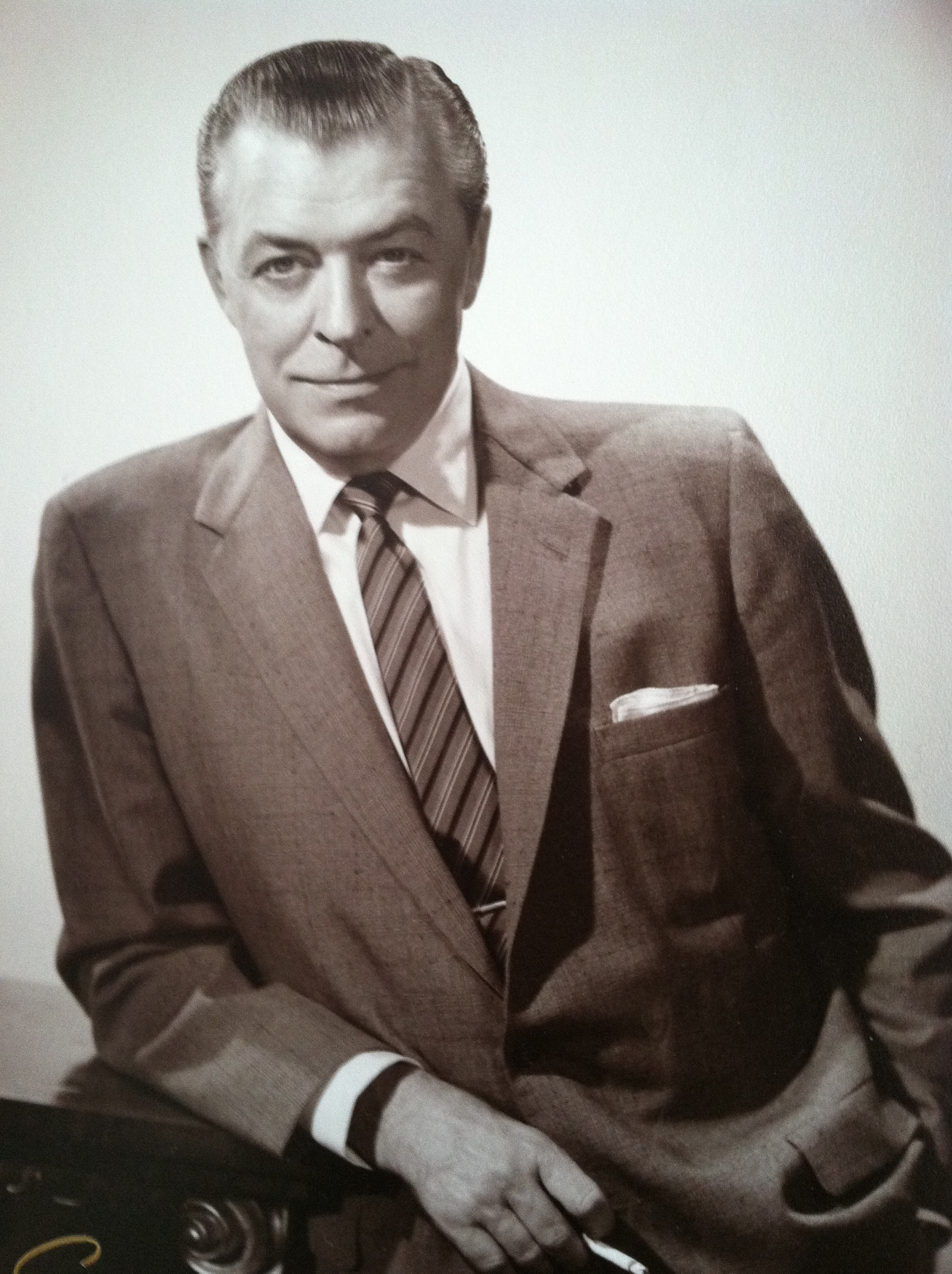 Actor Lyle Talbot in the late 1950s.