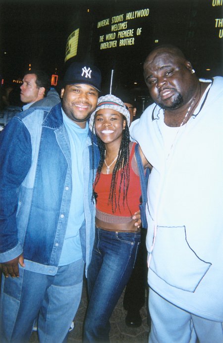 Anthony Anderson (I), Toy Connor, and Michael 'Bear' Taliferro at the 