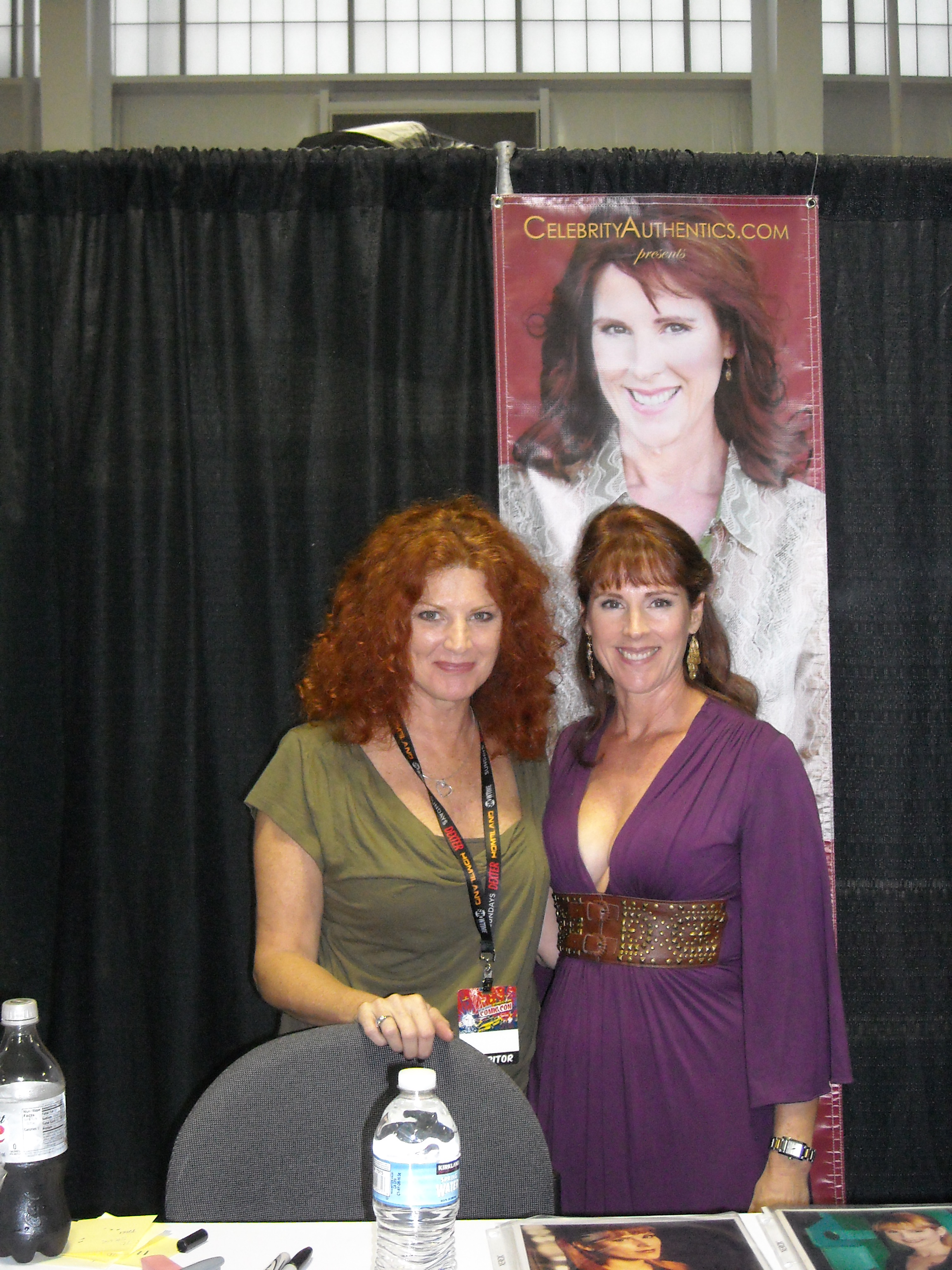 Judie and Pat at NYComic Con 2011