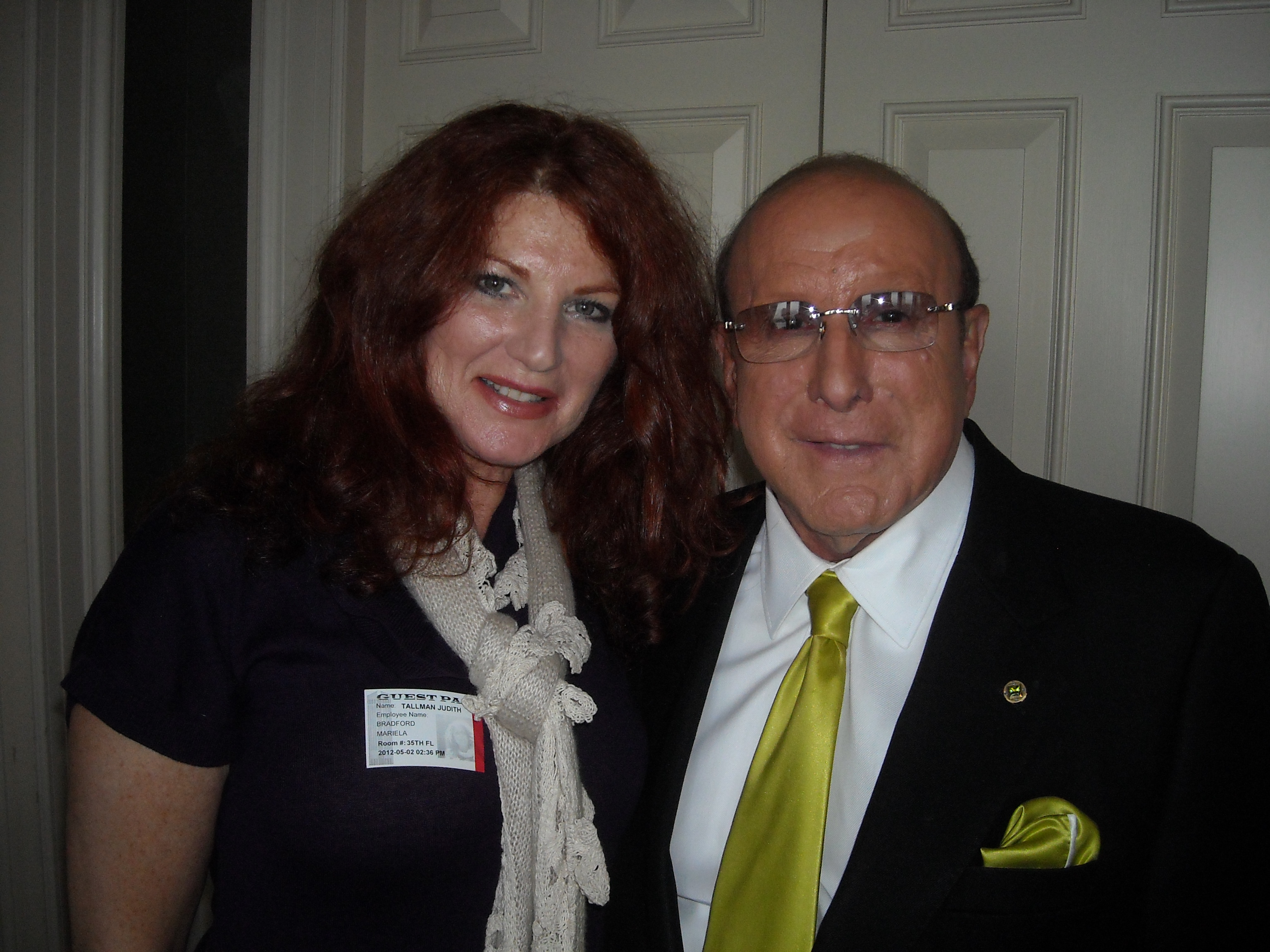 with Clive Davis @Sony NYC