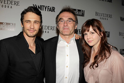 Danny Boyle, James Franco and Amber Tamblyn