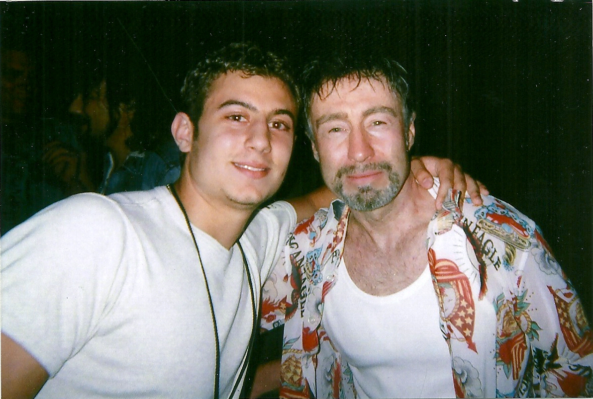 Joey Tanzillo, backstage with Rock & Roll Legend, Singer Paul Rodgers of Free, Bad Company & Queen.