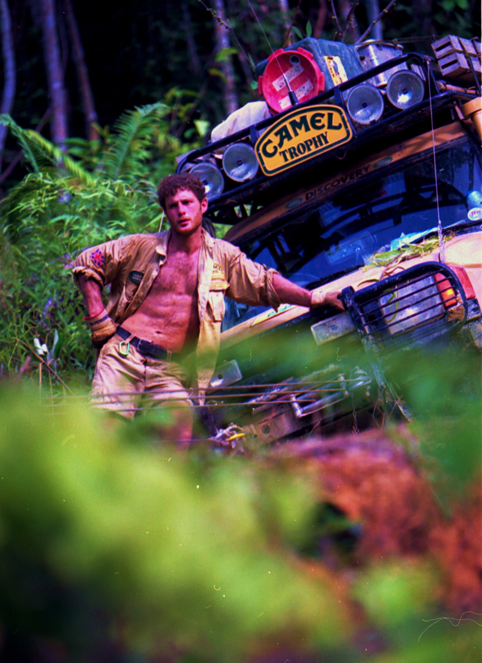 In the Borneo jungle, 1996.