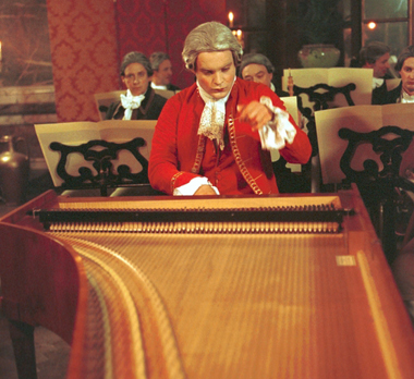 Wolfgang Amadeus Mozart in THE GENIUS OF MOZART for BBC Television