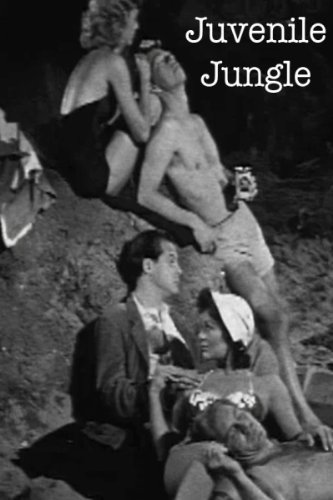 Richard Bakalyan and Rebecca Welles in Juvenile Jungle (1958)