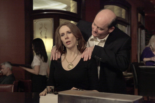 Still of David Koechner and Catherine Tate in The Office (2005)