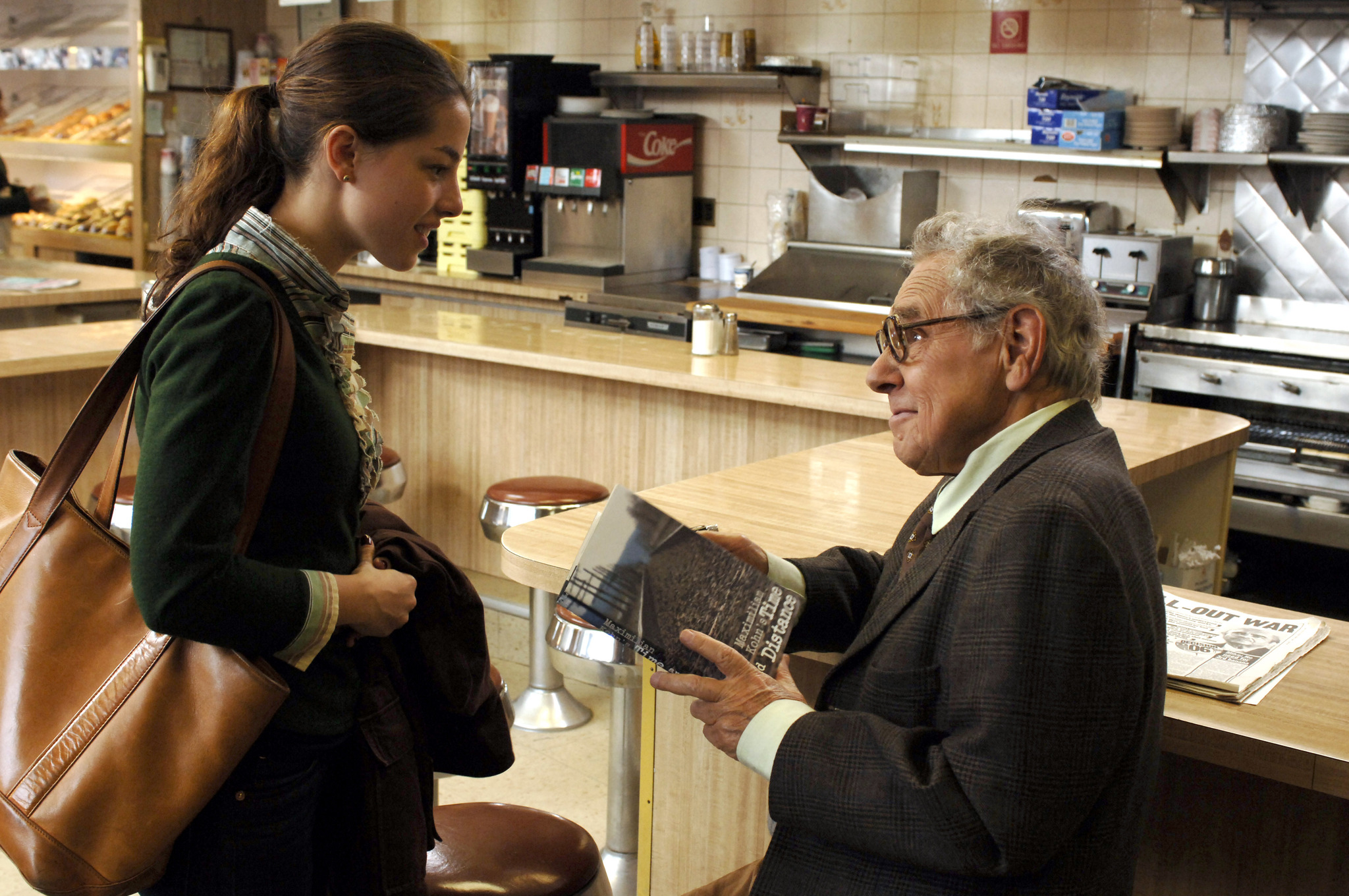 Still of Otto Tausig and Olivia Thirlby in Love Comes Lately (2007)